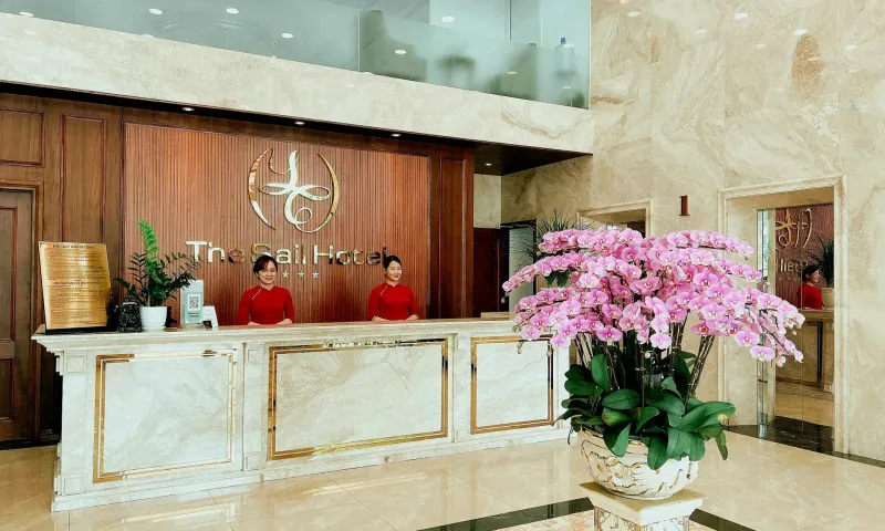 Mặt tiền The Sail Hotel Đà Nẵng