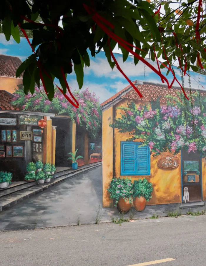 Cổng phố đèn lồng Phố Coffee