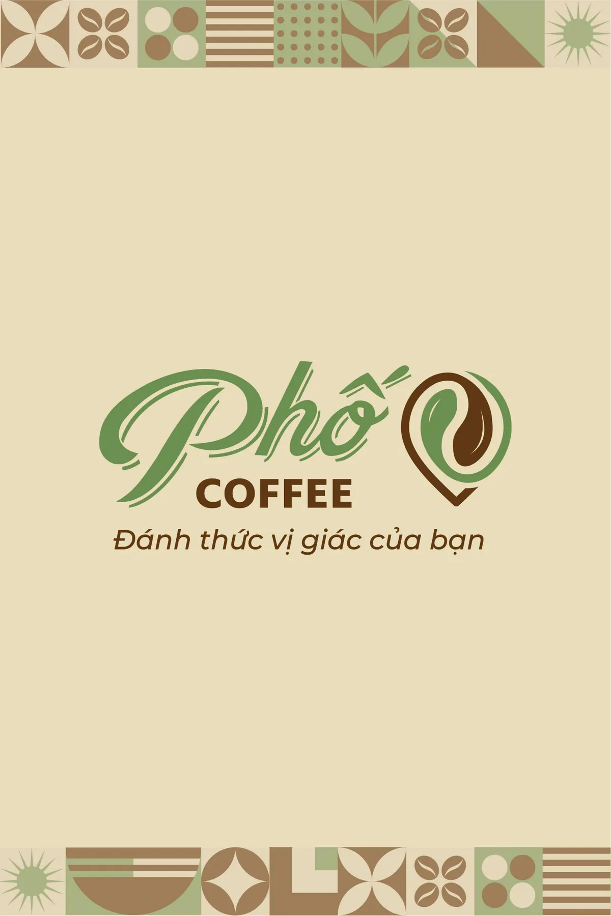 Menu Phố Coffee – trang 1